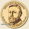 USA(23) elnökök 1 dollár '' Benjamin Harrison '' 2012 UNC