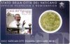 Vatikán érmekártya 50 cent + bélyeg No.2. 2012 BU!