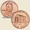 USA 1 cent (1) Lincoln-sorozat ''Születés és korai gyermekkor Kentucky-ban '' 2009 UNC !