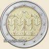 Litvánia emlék 2 euro 2018_2 ''  Táncfesztivál '' UNC !